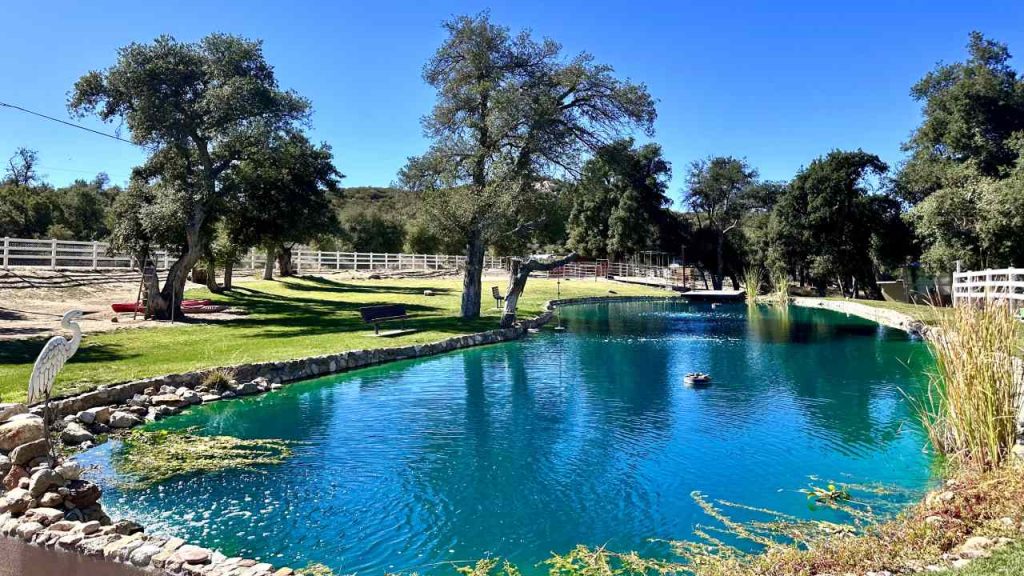 Quiet, natural surroundings