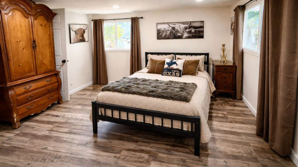 Spacious accommodations